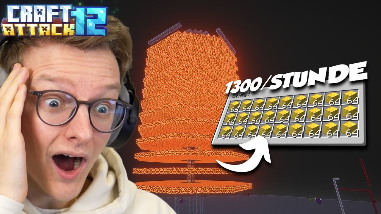 UNSERE XXL OP GOLD FARM! 1300/STUNDE 😍 - CraftAttack 12 - #6