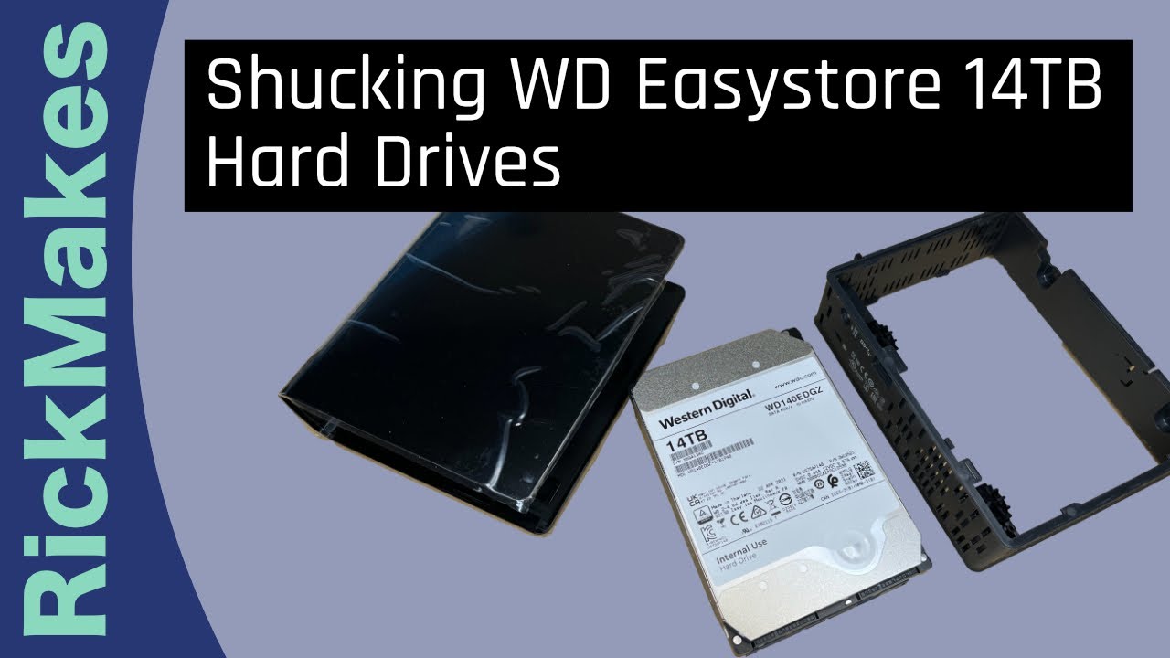 Избавляемся от жестких дисков WD Easystore емкостью 14 ТБ