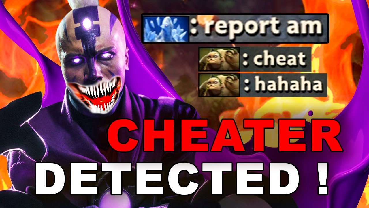 Dota 2 Cheater - Anti-Mage Ancient 3 with FULL PACK OF SCRIPTS 7.39D !!!