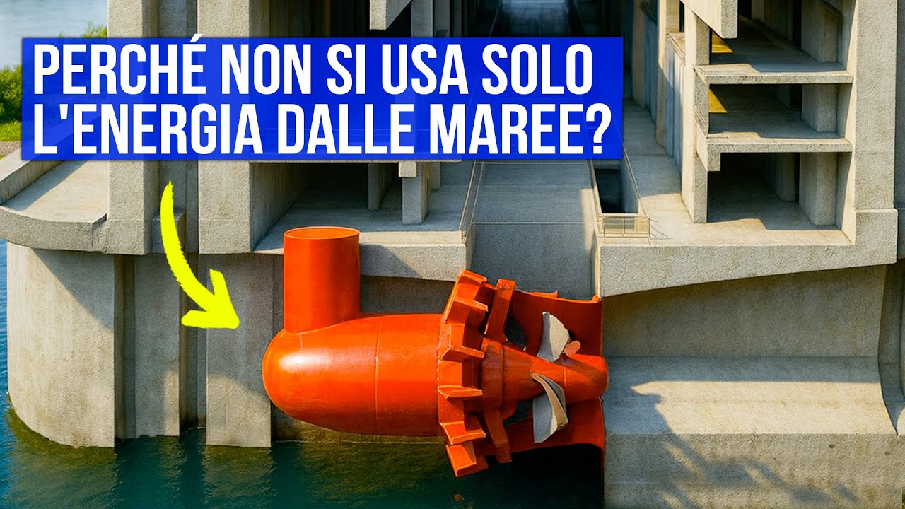 Perché NON SI USA SOLO l'ENERGIA dalle MAREE?