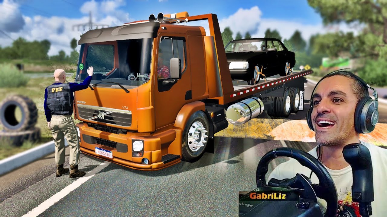 A PRF MANDOU GUINCHAR O OPALA PRETÃO - Vida de Caminhoneiro 283 - Euro Truck Simulator 2