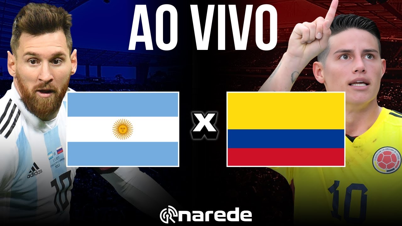 ARGENTINA X COLOMBIA ELIMINATÓRIAS 2025 AO VIVO - COPA DO MUNDO 2026
