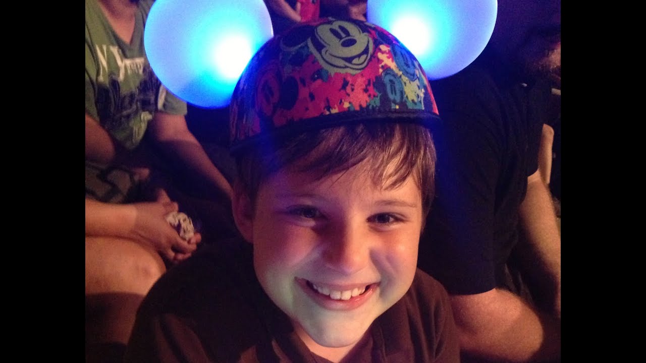Glow with the Show Ear Hats at Fantasmic! at Disney's Hollywood Studios (WDW)