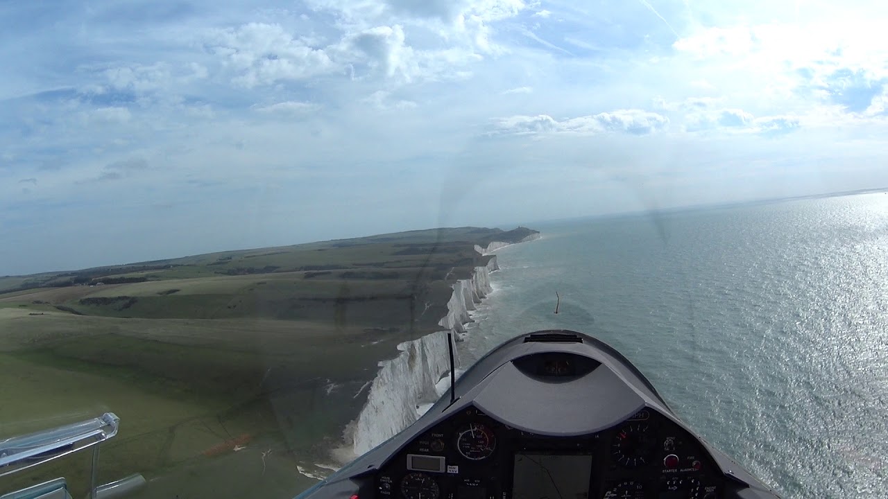 Low level and high speed on the white cliffs