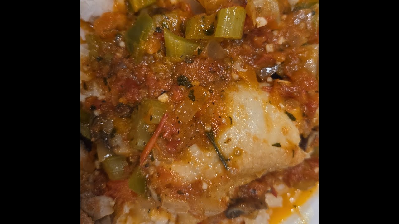 Fixed some restaurant food & made some chicken cacciatore!