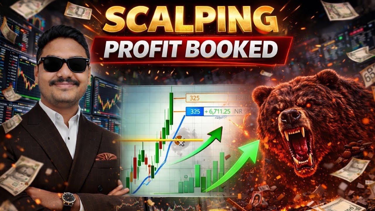 Day 35 Scalping Profit Booked in Nifty50 #scalping #scalpinglive #scalpertrader #disciplinetrading