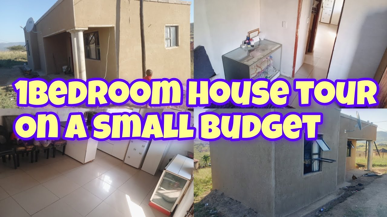 1Bedroom House Tour|| Building a house under R90k in South Africa|| Small budget
