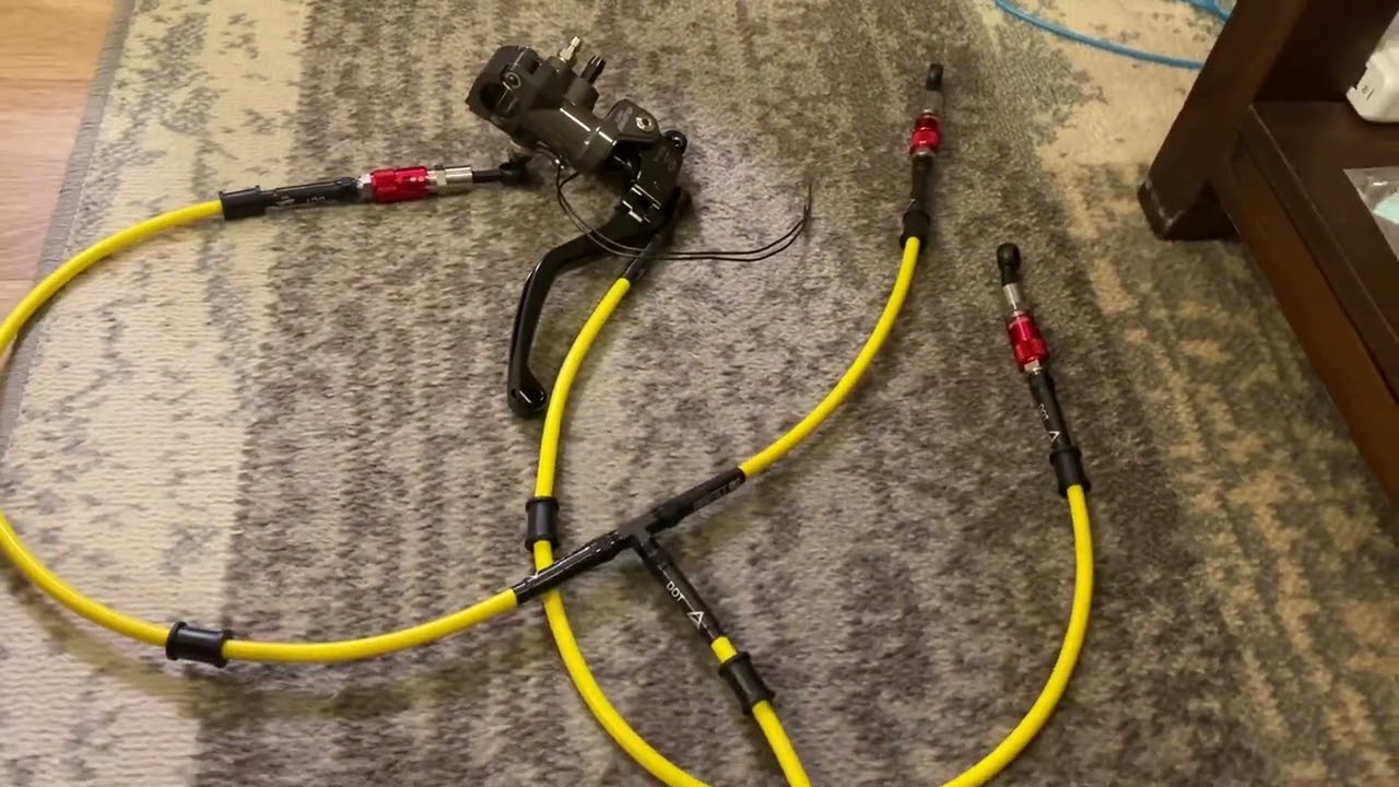 2020 YAMAHA R6 VENHILL BRAKE LINES WITH DRY QUICK DISCONNECT & GALESPEED VRC19 OVERVIEW