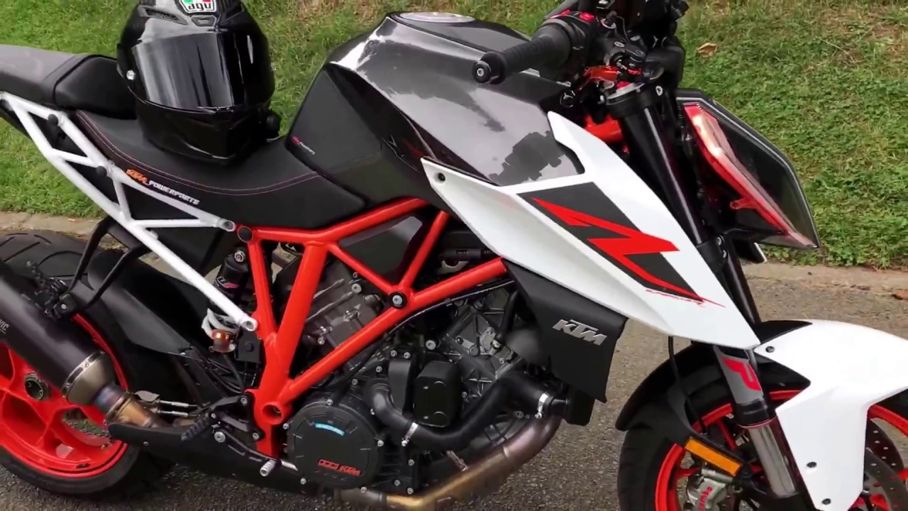 Pr&eacute;sentation de ma nouvelle KTM Superduke r 1290 v2 2017