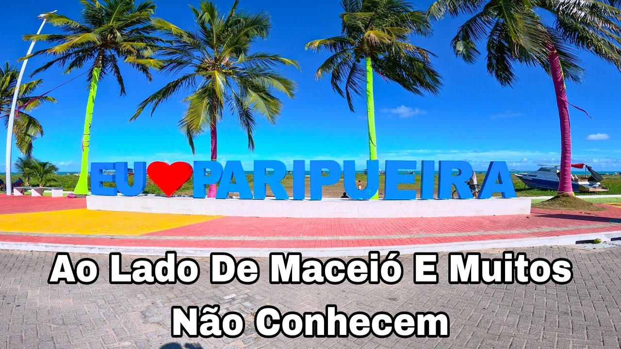 Paripueira Alagoas Orla Cardápios Estruturas  De Praia E Centro Da Cidade