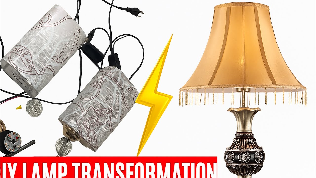 “Old Table Lamp Repair | DIY Lamp Restoration at Home | Easy & Budget-Friendly Fix”