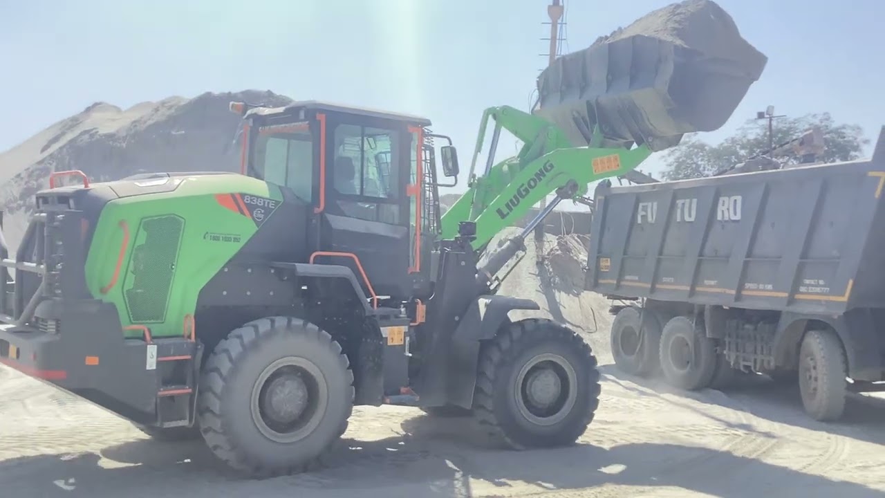 Liugong 838TE Electric Wheel Loader 