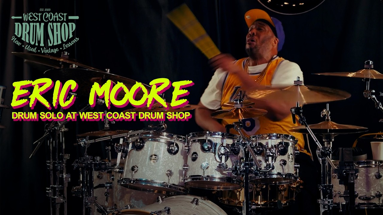 Eric Moore Drum Solo at West Coast Drum Shop, Bellevue WA