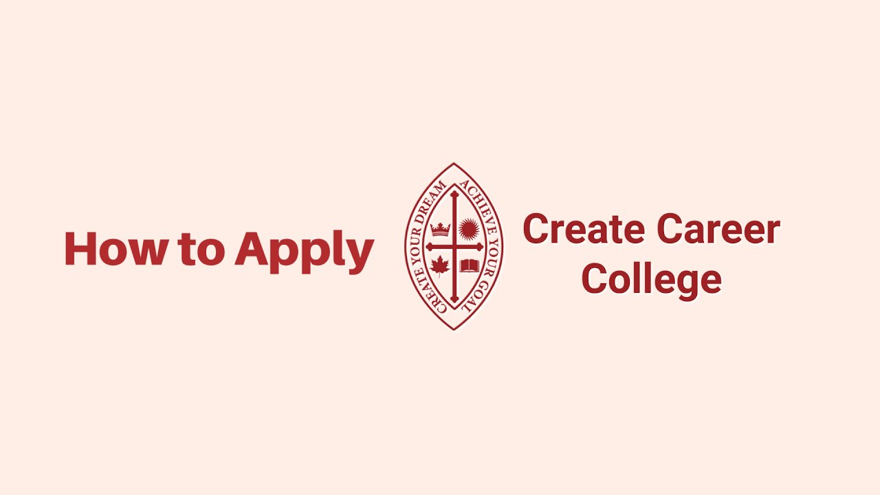Application to CCC | 2-Minute Quick Guide in 5 Simple Steps | @createcareercollege