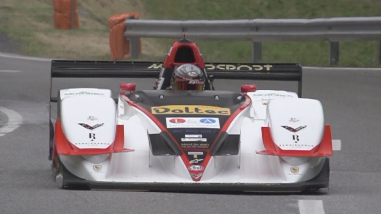 Swiss Hillclimb Ayent - Anzere 2015, won by Ianniello Lancia Delta S4 and Volluz Osella FA30
