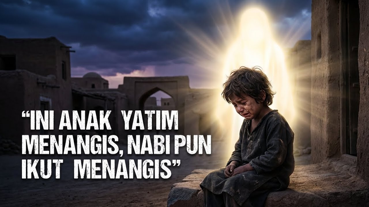 Ketika Tangisan Anak Yatim Membuat Rasul Menangis Tersedu-sedu, Yakin Tidak Menangis mendengar ini?