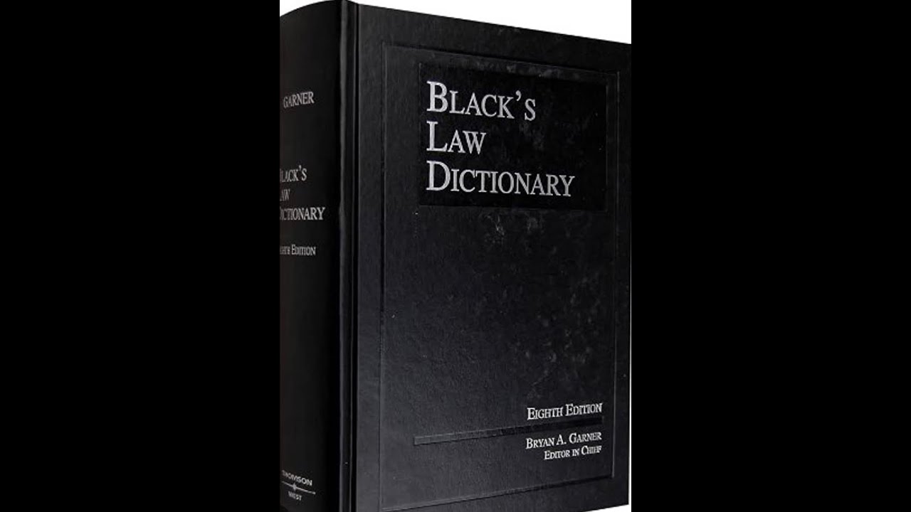Black Law Dictionary Definitions that will BLOW YOUR MIND | 702 Visions | District 1104