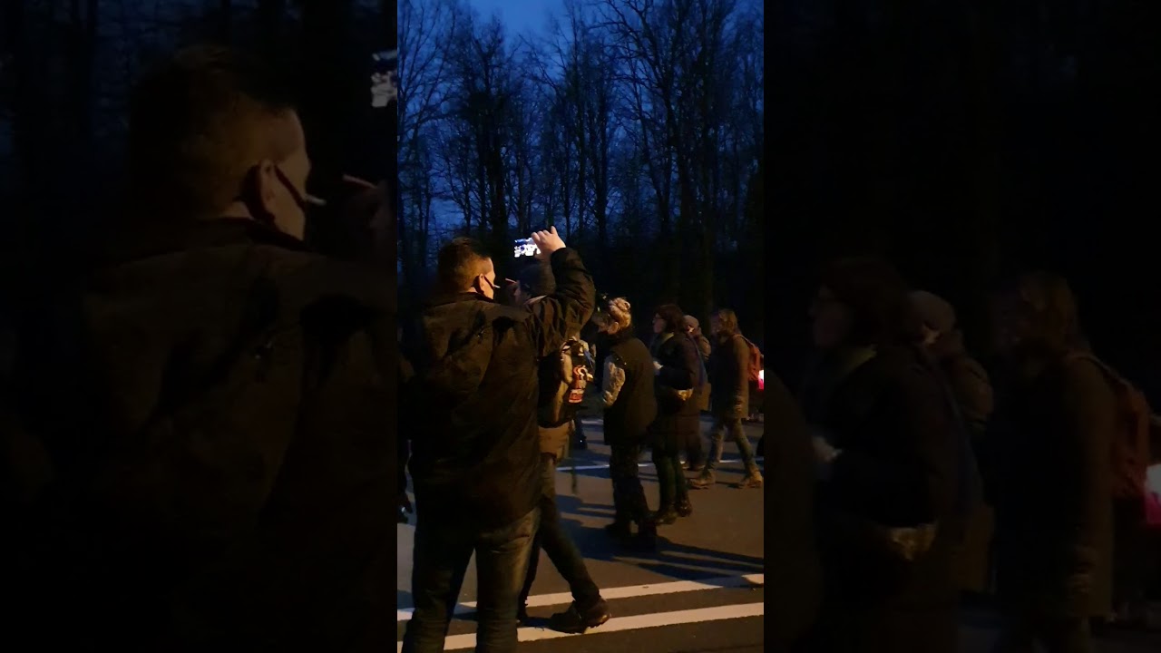 Demonstration in Freilassing/Salzburg