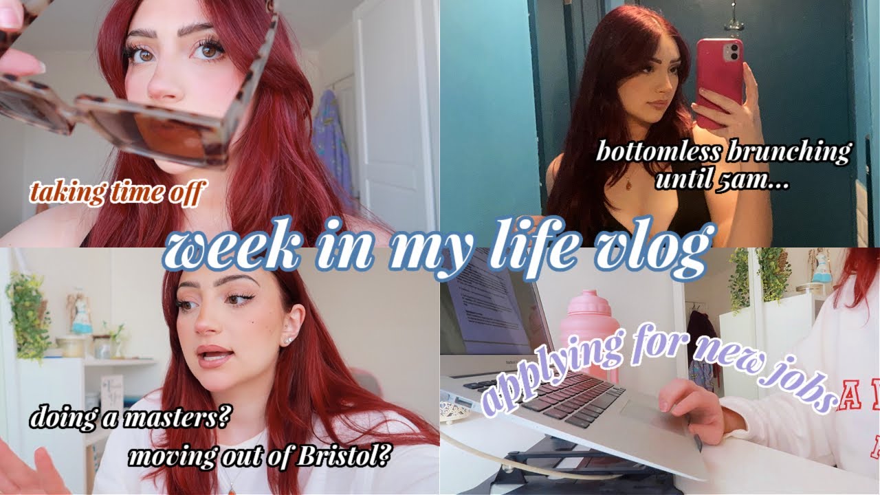 A WEEK IN MY LIFE: taking time off work & applying for jobs!