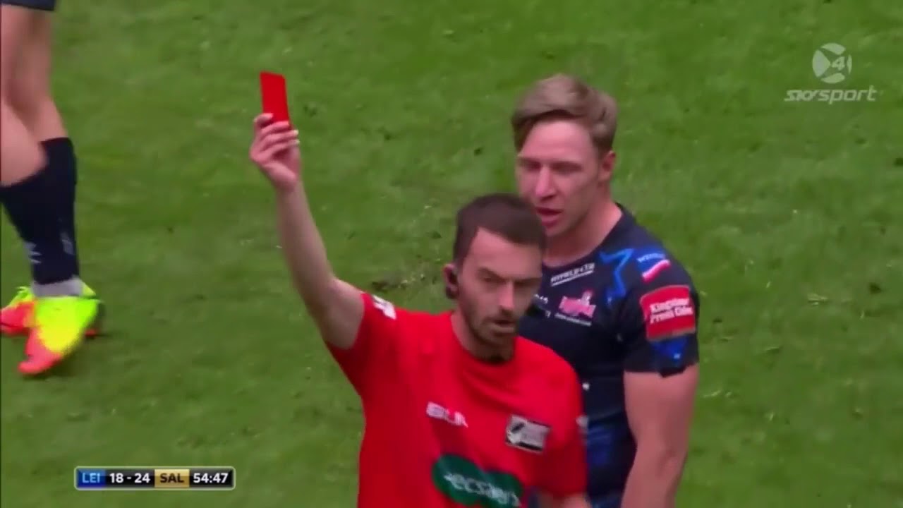 Rugby Red Card Compilation