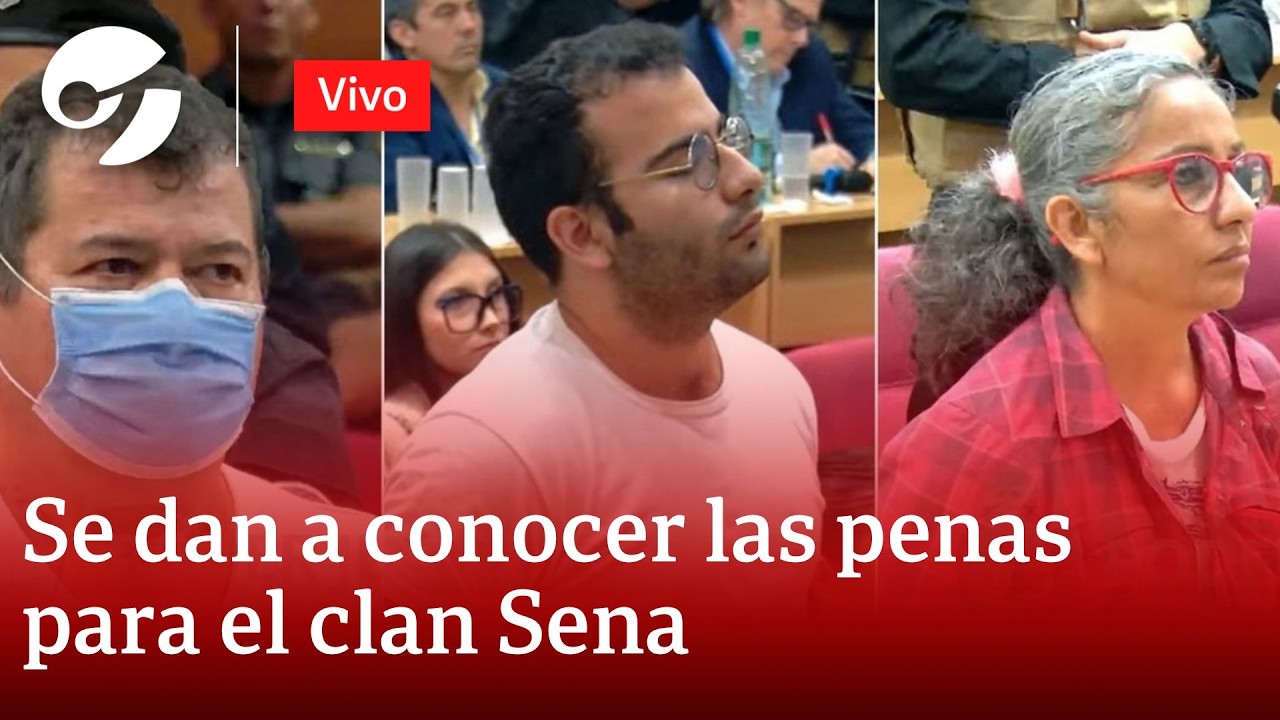 EN VIVO: DAN A CONOCER LAS PENAS PARA EL CLAN SENA POR EL FEMICIDIO DE CECILIA STRZYZOWSKI