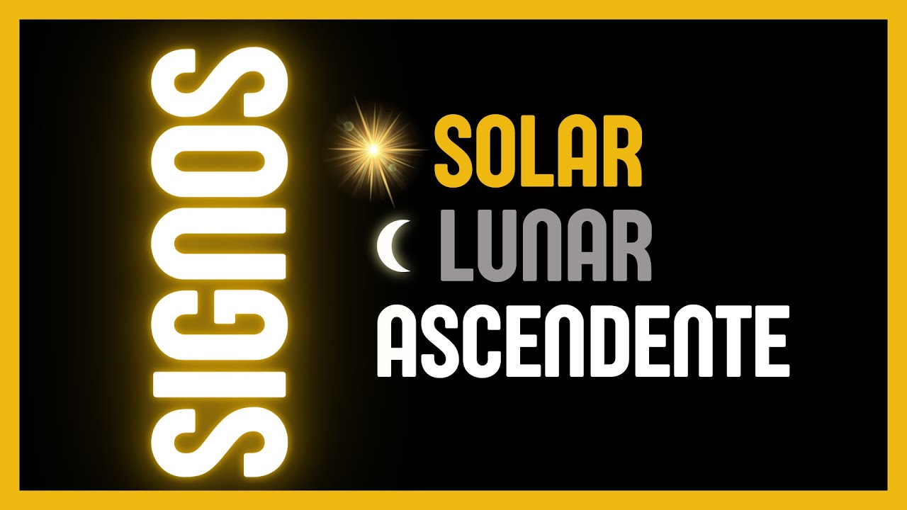 SIGNIFICADO DE TU SIGNO SOLAR 🌞, LUNAR 🌙 Y ASCENDENTE 🔭 #astrologiaparatodos