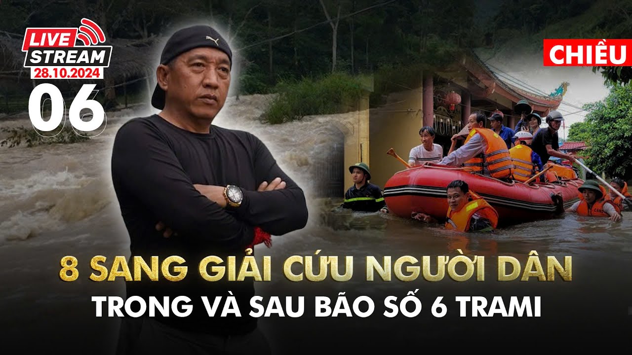 8 Sang BDS giải cứu bà con vùng bị ngập lụt ở Lệ Thuỷ - Quảng Bình