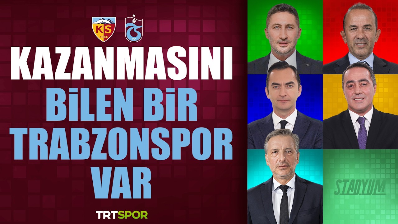 🔴 #CANLI l Kayserispor - Trabzonspor l Stadyum