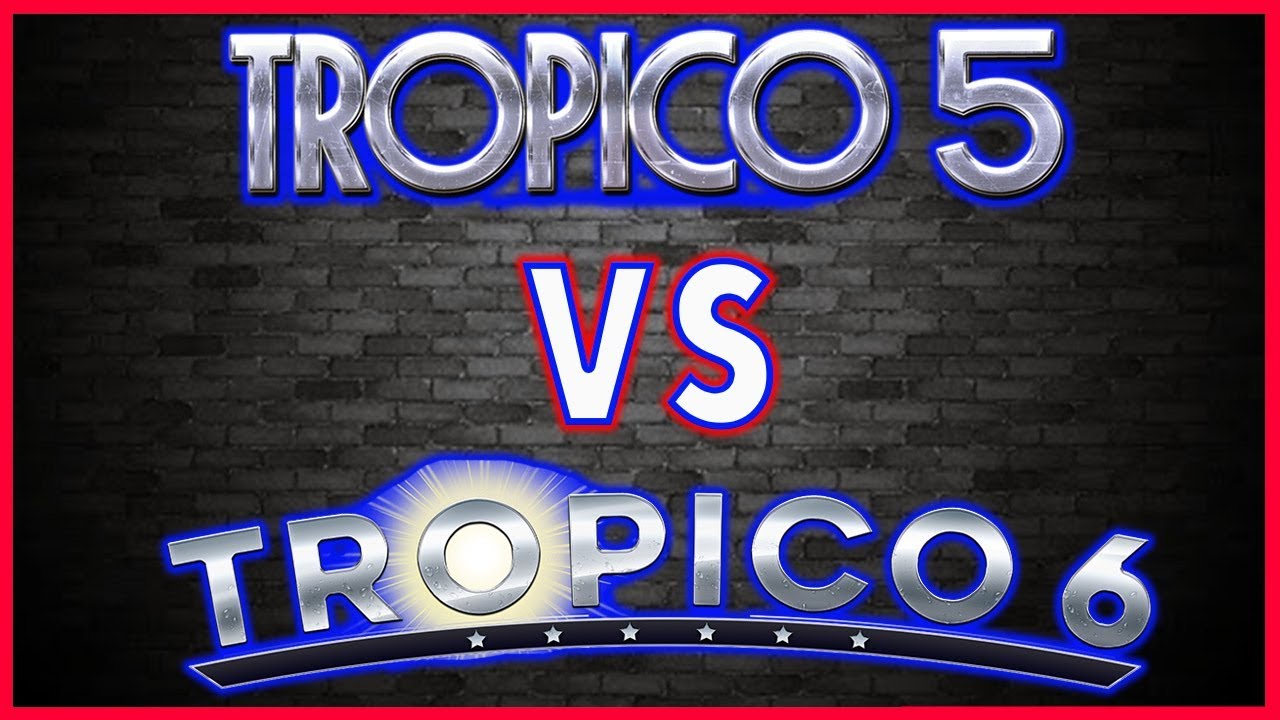 Tropico 5 VS Tropico 6 [Building Comparison]