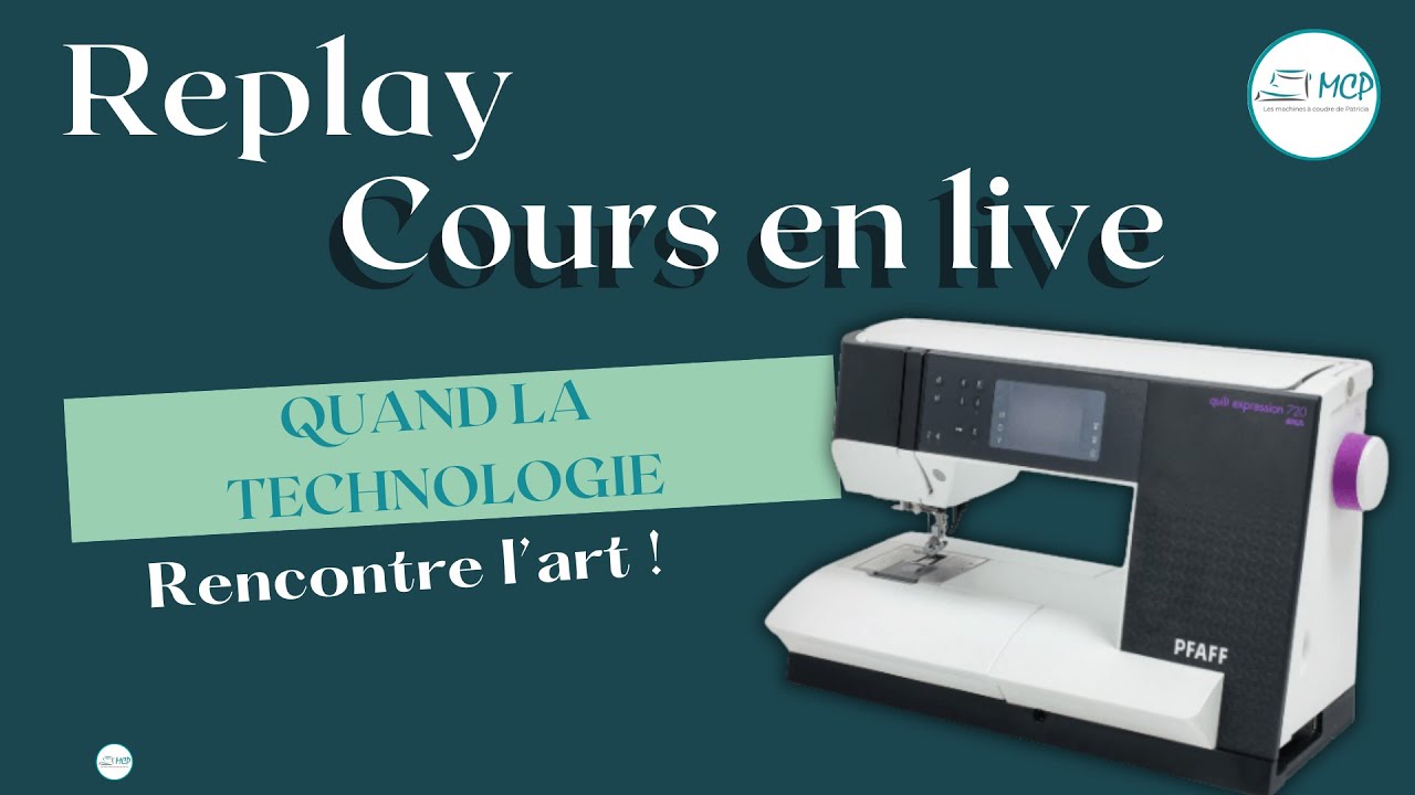 Cours en live – Quand la technologie rencontre l’art