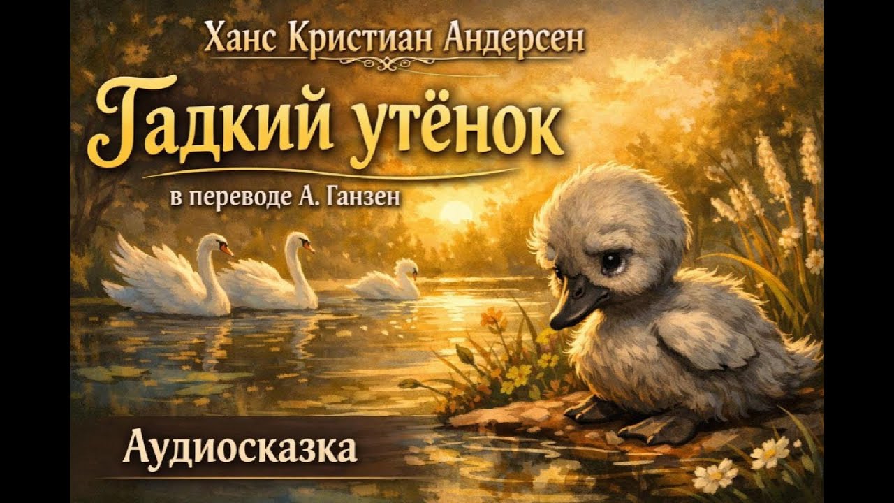 гадкий утёнок #засыпайка #сказка #аудиосказка