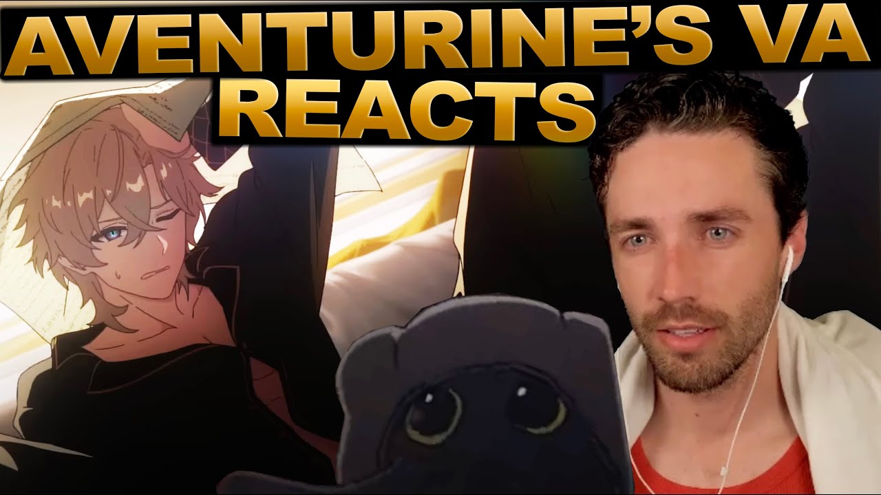Aventurine's VA Reacts to Concert Animated Commercial | Honkai: Star Rail - Camden Sutkowski