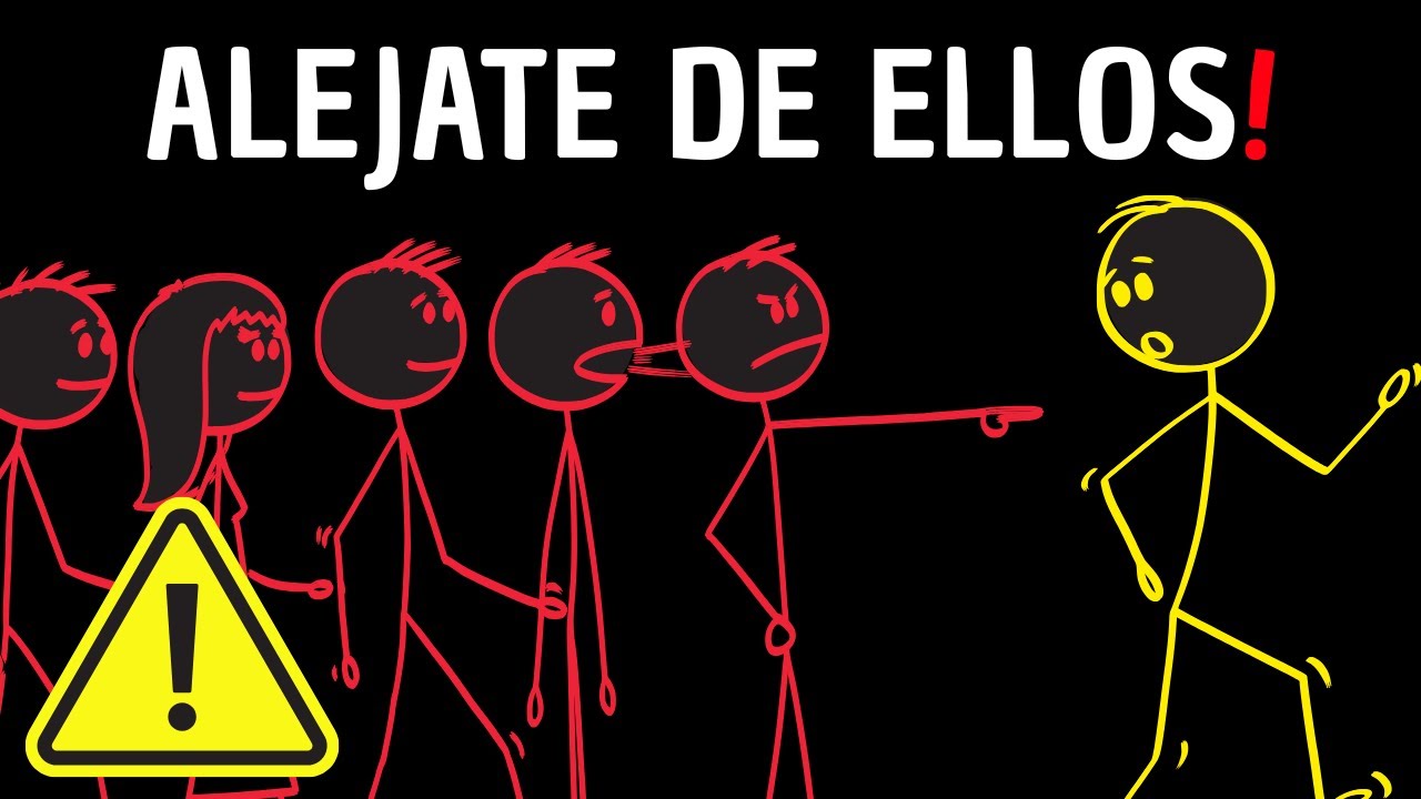 7 Tipos de personas que DEBES EVITAR y ALEJAR de tu vida
