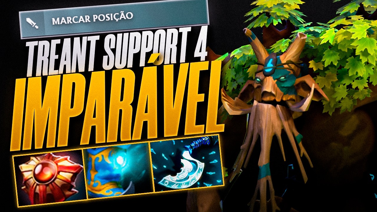 Como IMPACTAR o jogo com Treant Support 4 - Gameplay