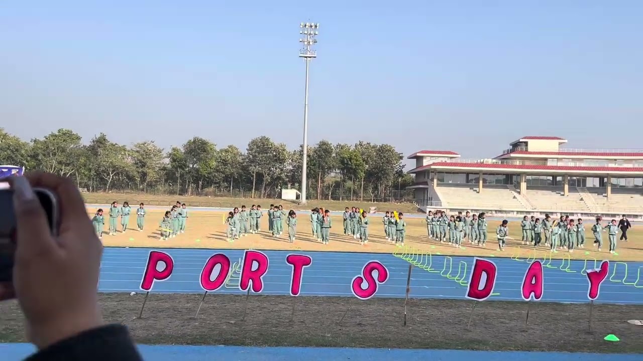 Sports day dance performance by kids (grade1 to 3) 2026