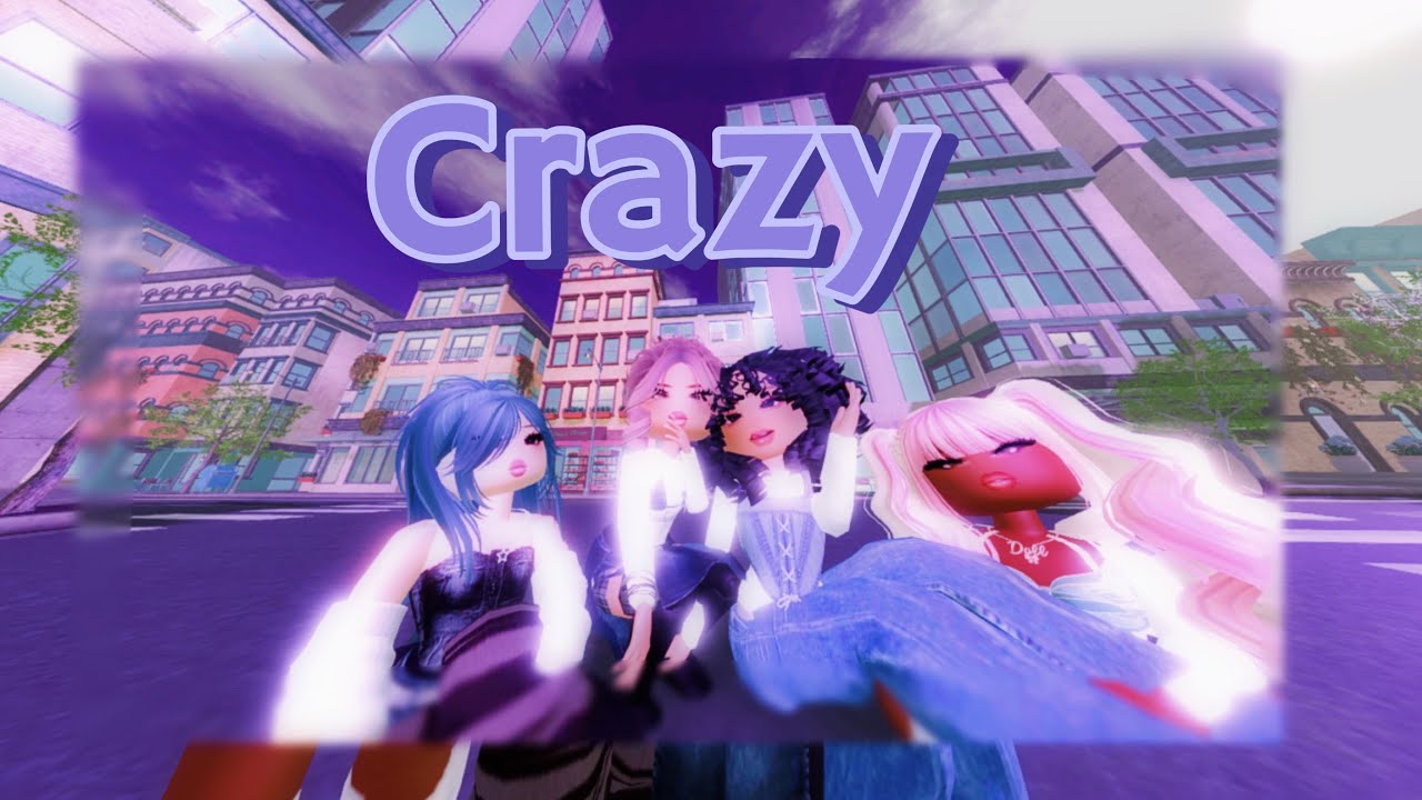 𝘒𝘚𝘔*𝘎𝘐𝘙𝘓𝘚 (르세라핌) 'CRAZY'✮ |ROBLOX K-POP