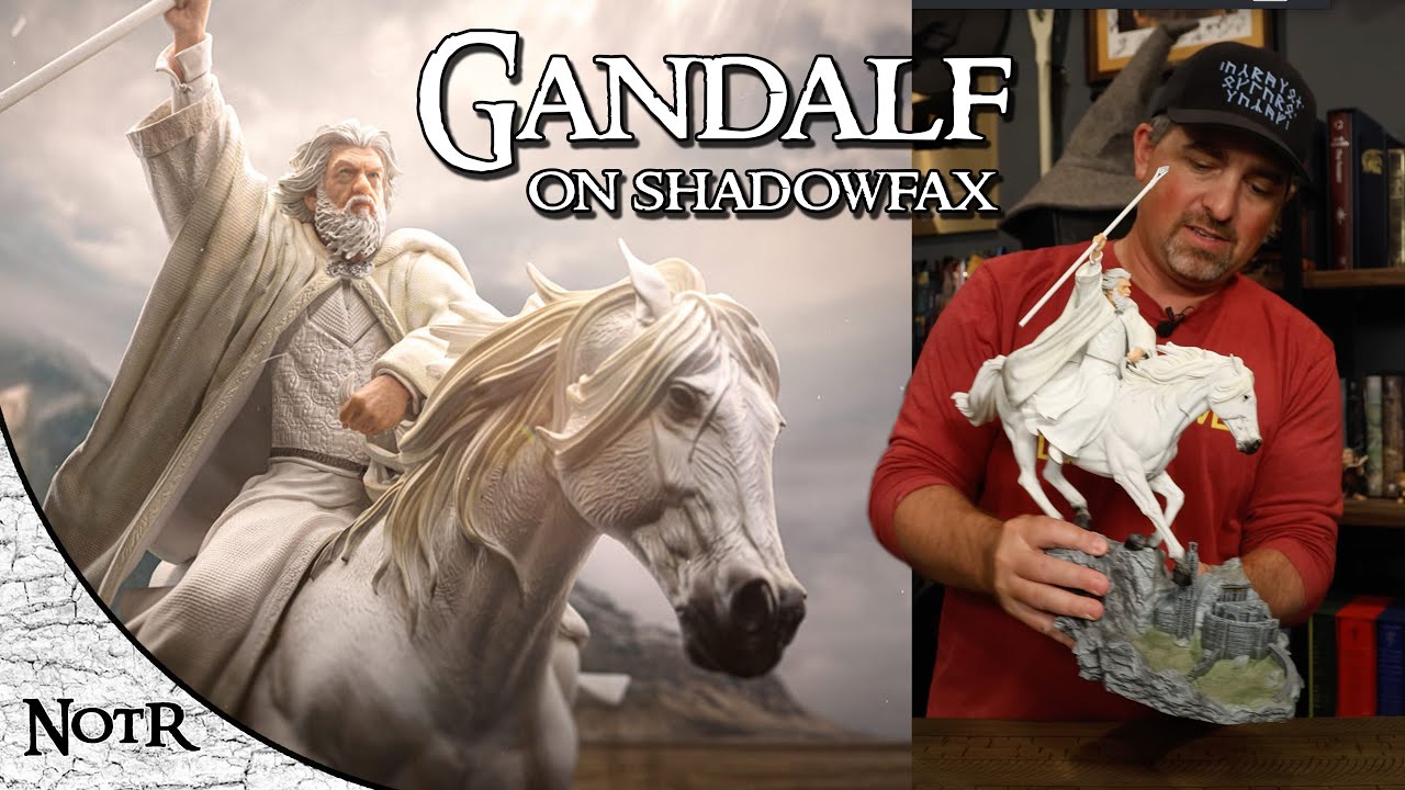 Gandalf on Shadowfax by Iron Studios Unboxing