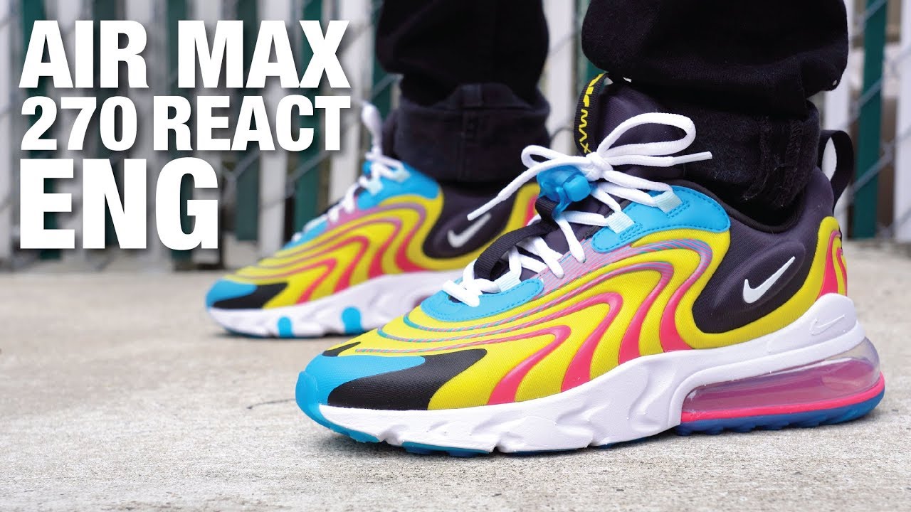 Nike AIR MAX 270 REACT ENG Review & On Feet