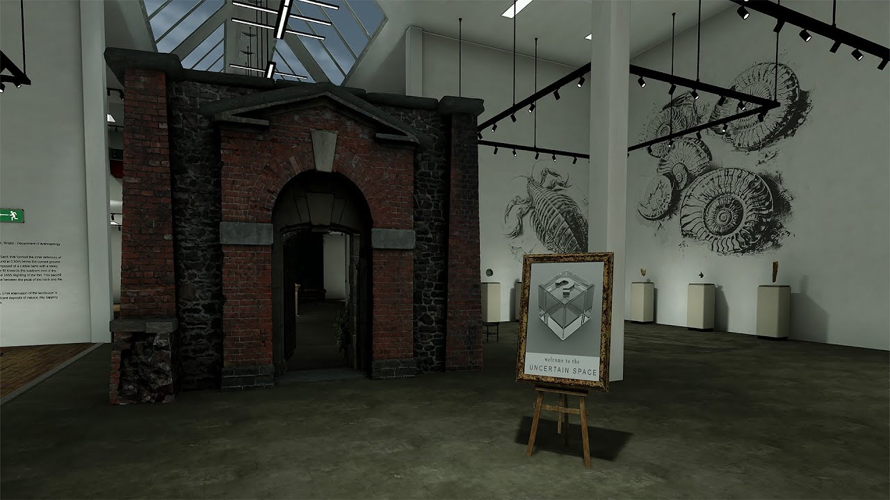 Uncertain Space Virtual Museum In-game Tour Summer 24