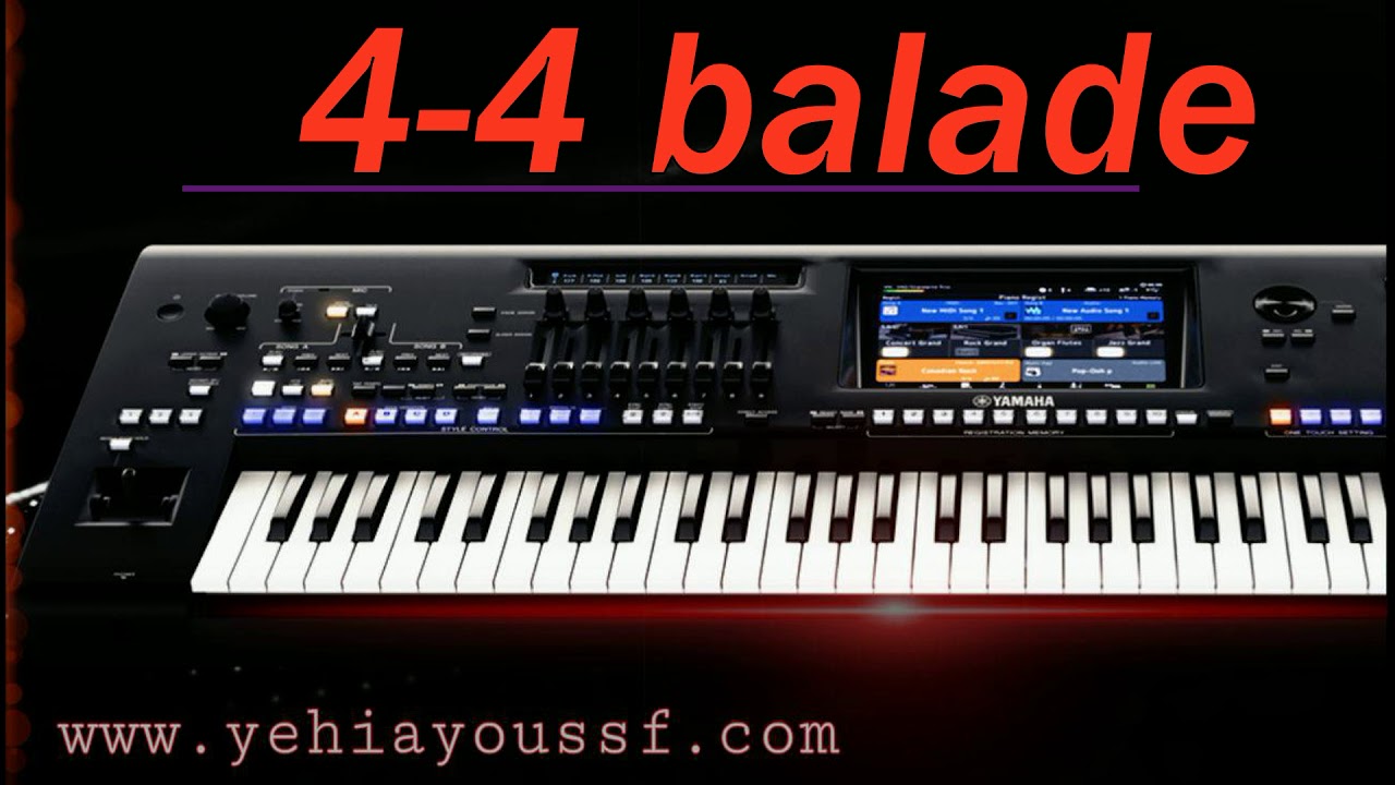 4 / 4 balade  , Genos Rhythm  _ ايقاع كينوس ٠بلدي