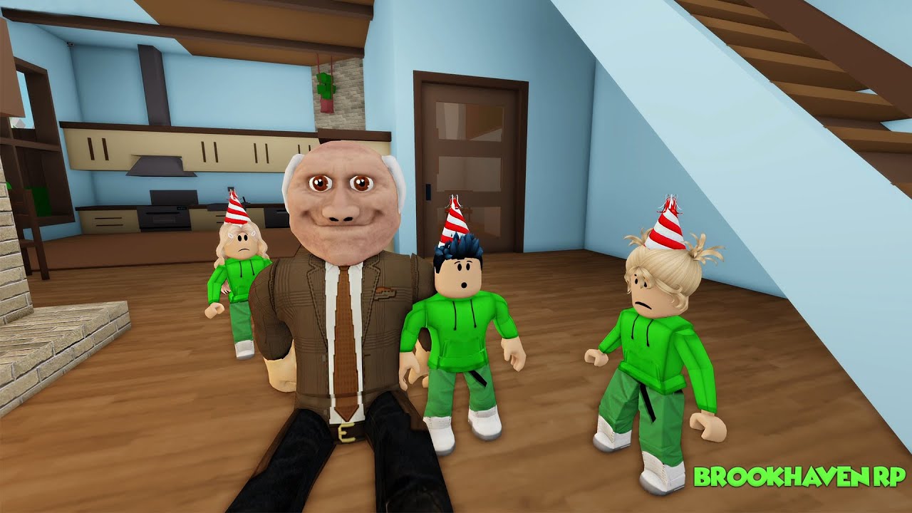 KORKUNÇ DEDEYE NOEL SÜRPRİZİ YAPTIK !!! | ROBLOX BROOKHAVEN RP