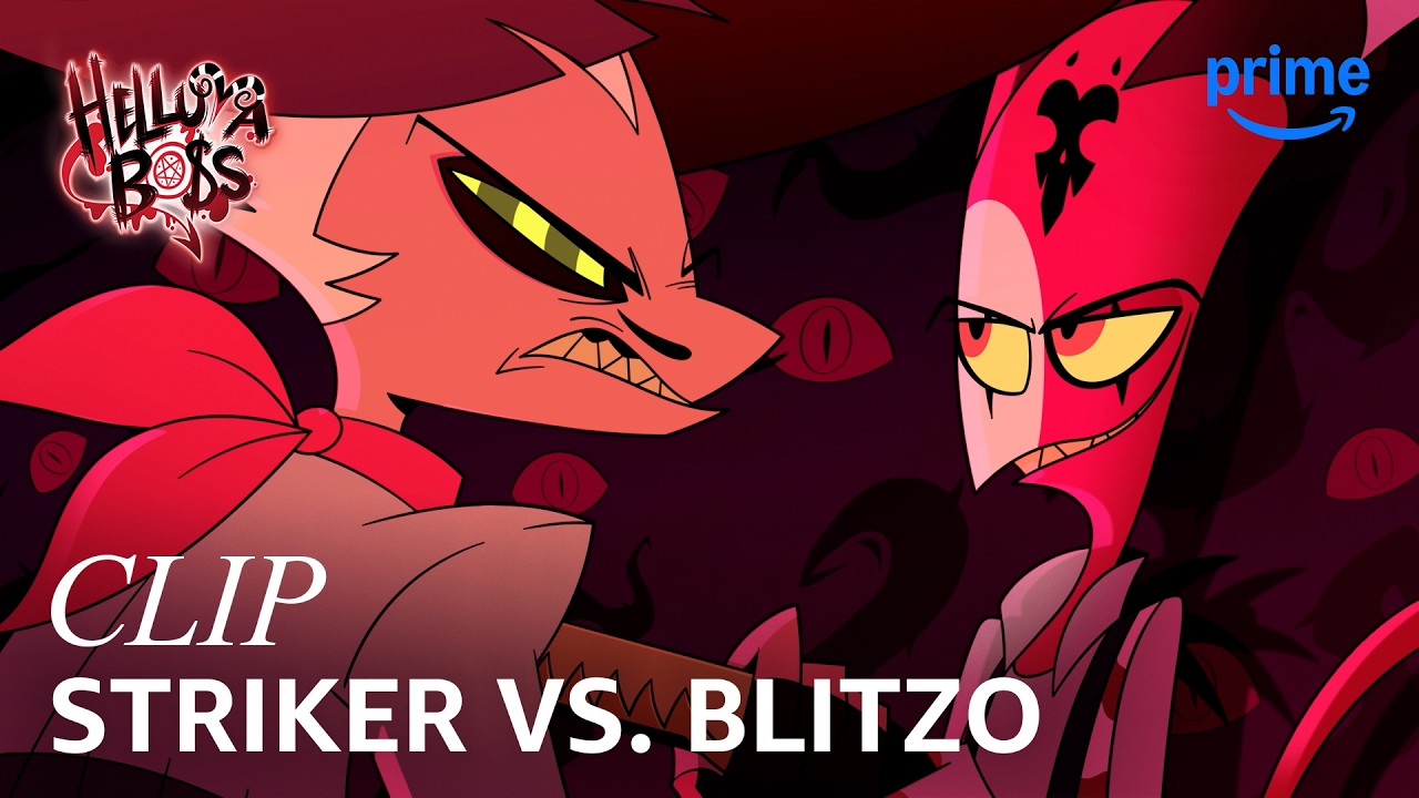 Striker vs. Blitzo | Helluva Boss | Clip | Prime Video