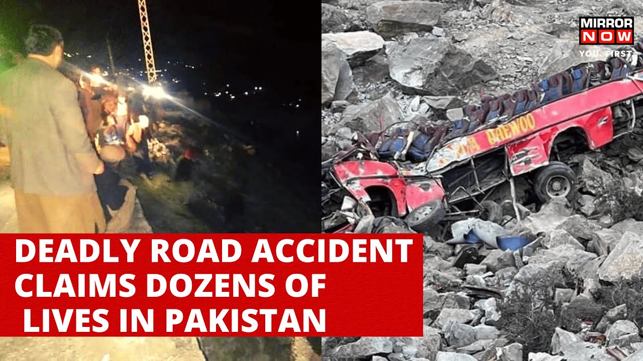 30 Killed In Road Accident in Pakistan's Khyber Pakhtunkhwa | Pakistan News | Kohistan
