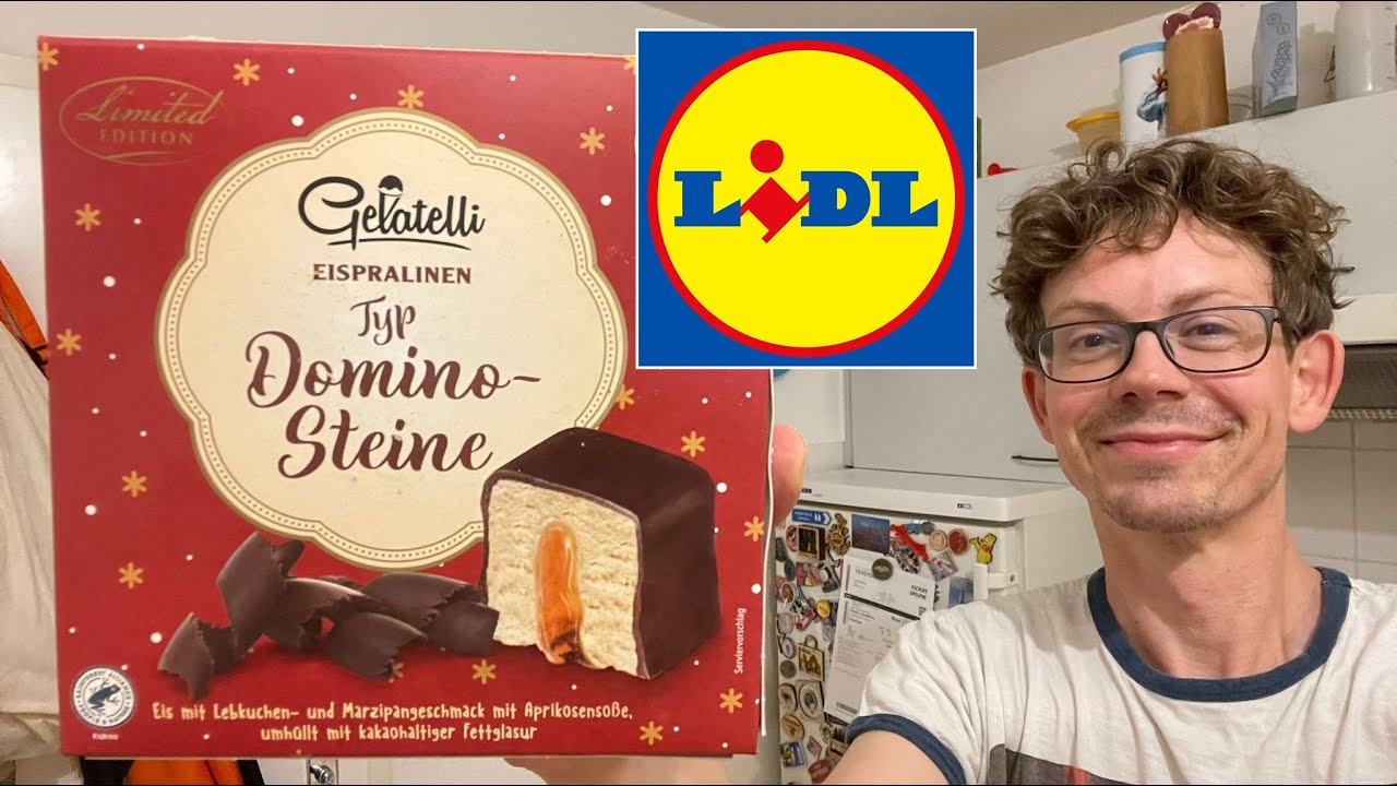 LIDL: Eispralinen Typ Dominsteine im Test - Schmeckt das Dominostein-Eis?