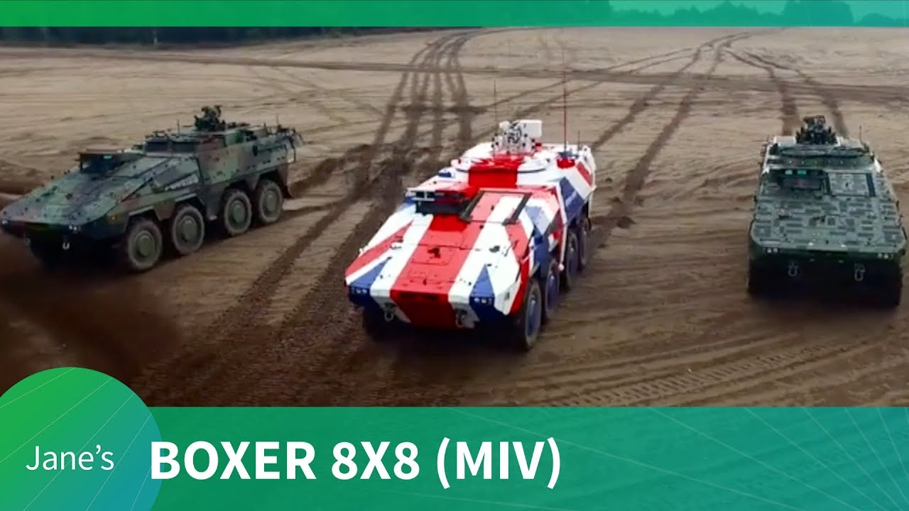 Boxer 8x8 (MIV) for the British Army (IAV 2019)