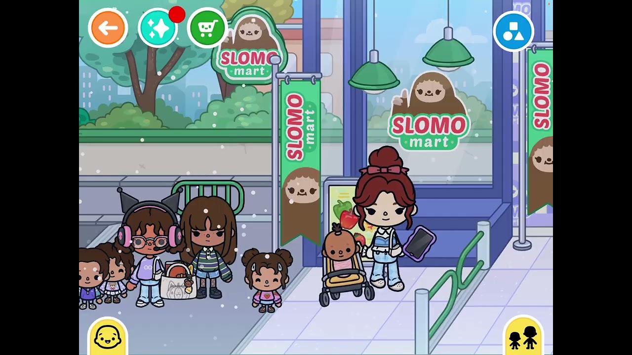 family going for groceries part 2