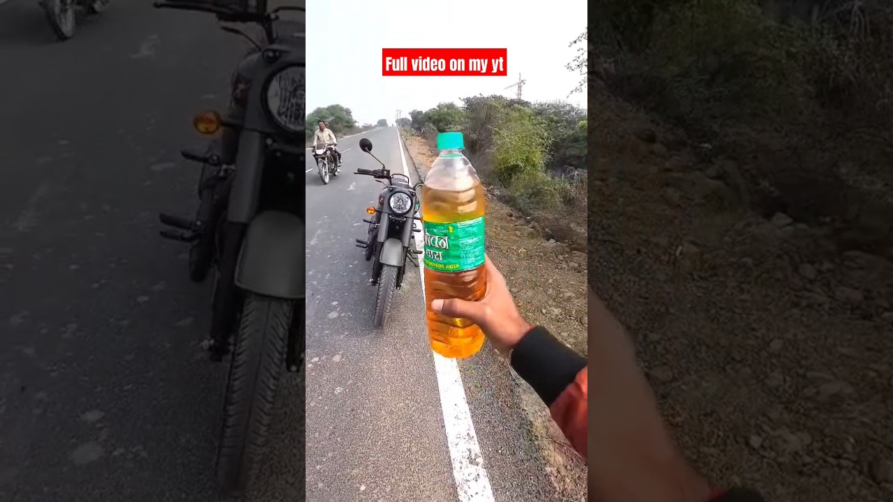 royal Enfield classic 350 bs7  2024 mileage test #clasic350 #mileage_test #shorts