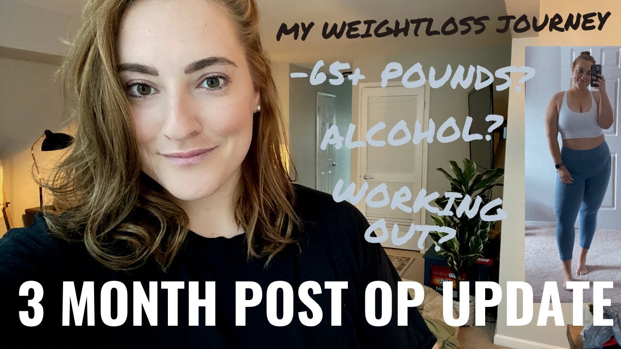 3 MONTH POST OP UPDATE | My weight loss journey | VSG