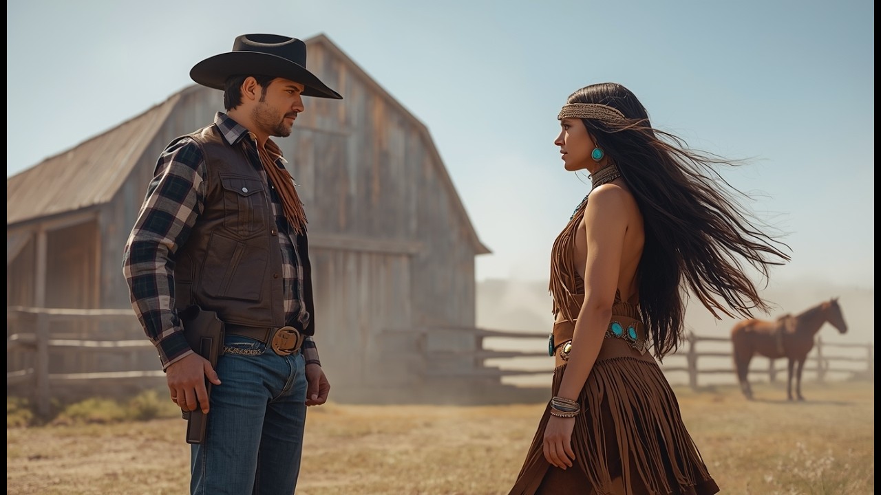 Apache Woman Forsaken to Wolves — Cowboy Found Her and Promised Never to Leave Her!