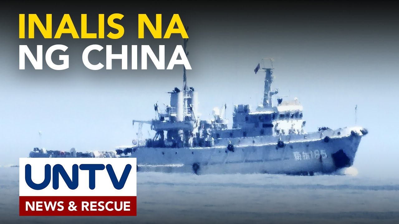 Tugboat ng China sa Ayungin Shoal, inalis na; Chinese vessels, nabawasan na rin
